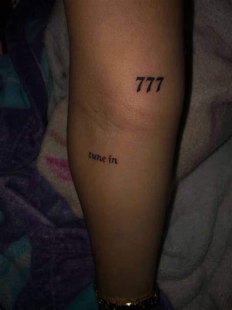 777 Tattoo Meaning: What You Need to Know .